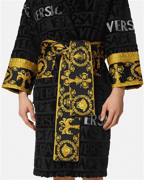 versace bathroom robe|Versace bathrobe cheap.